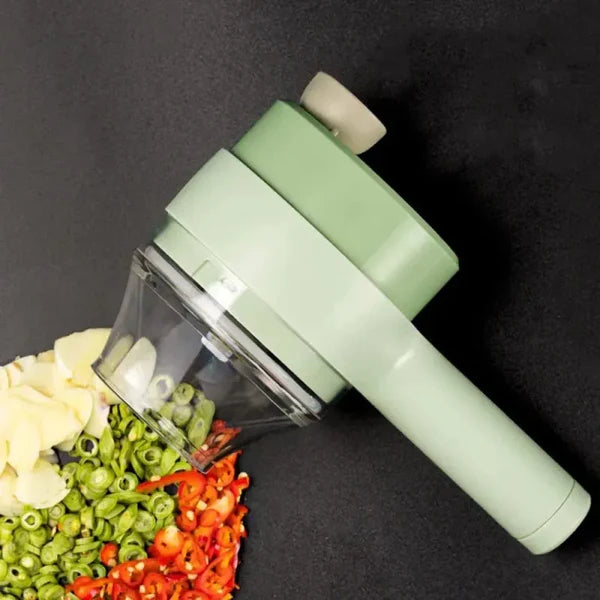 4 in 1 - Electric Vegetable Cutter | Rechargeable