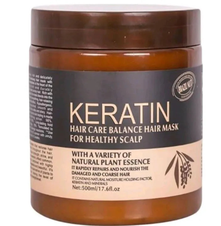 Keratin Hair Mask | The Key to Stronger, Healthier Hair